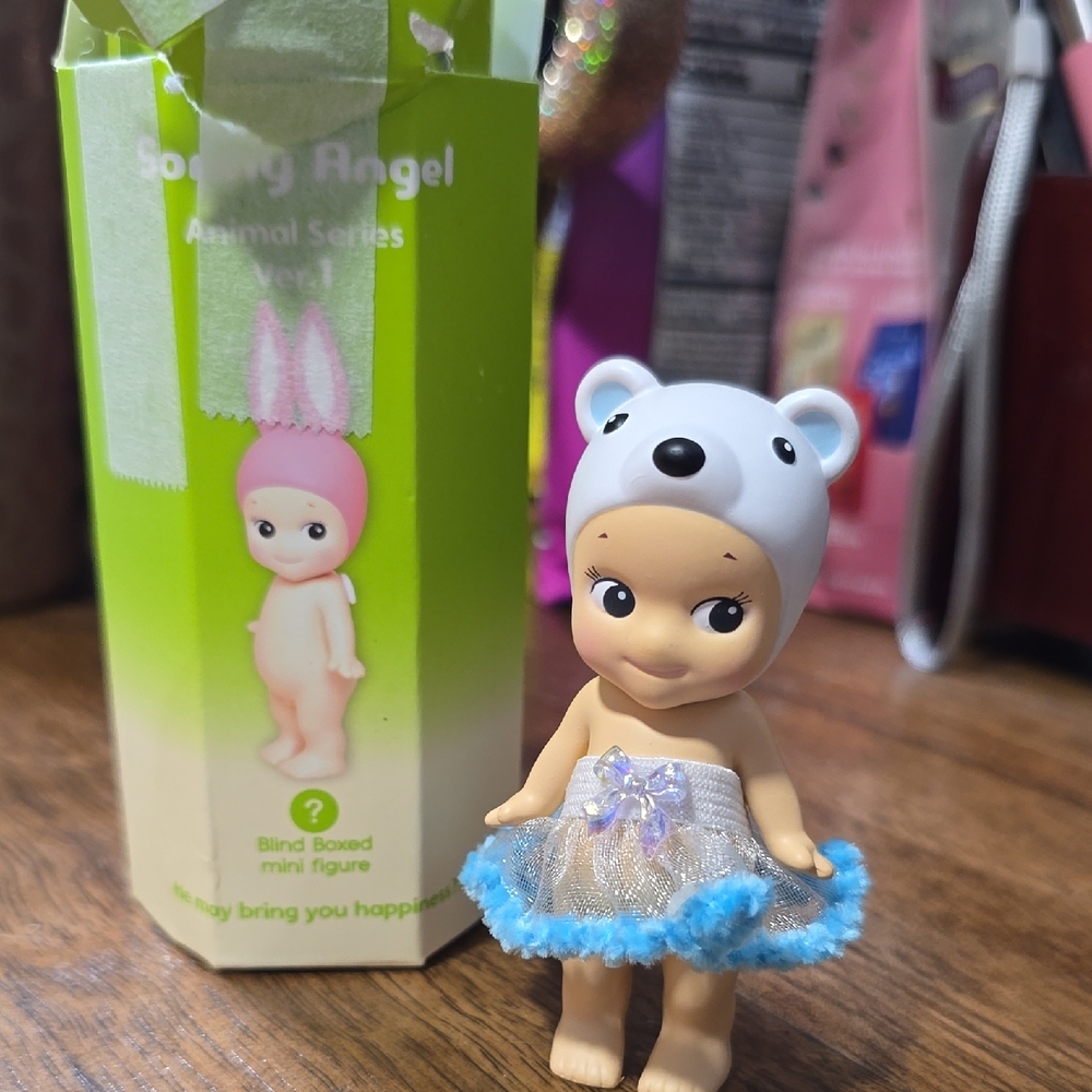 Sonny Angel Animal V1 White Bear Authentic